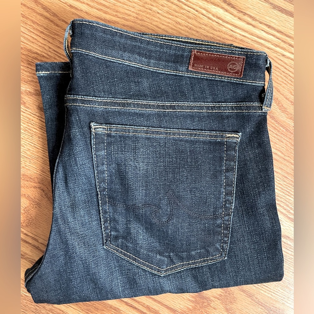 AG Adriano Goldschmied Olivia Skinny Bootcut in Crest Blue Size 31